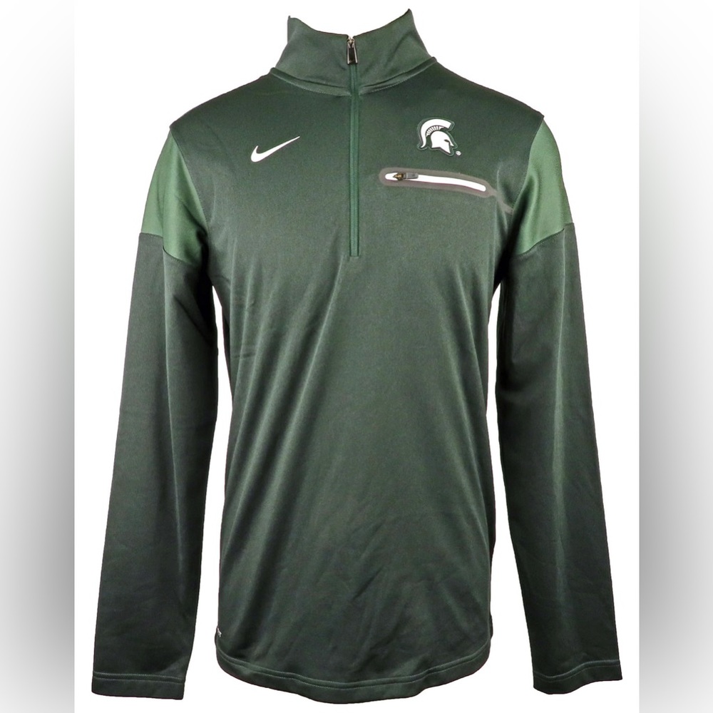 Green Michigan State quarter zip